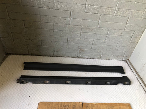 Freelander 2 Sill Cover Trims Pair Land Rover 2006 to 2014 Black Plastic D02106