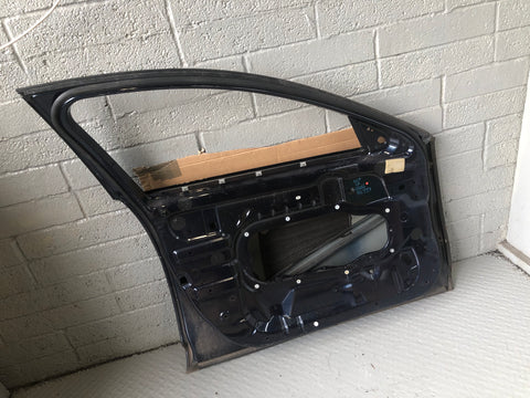 Jaguar XF Front Door Near Side Left Indigo Blue Metallic JJX X250 2007 to 2015