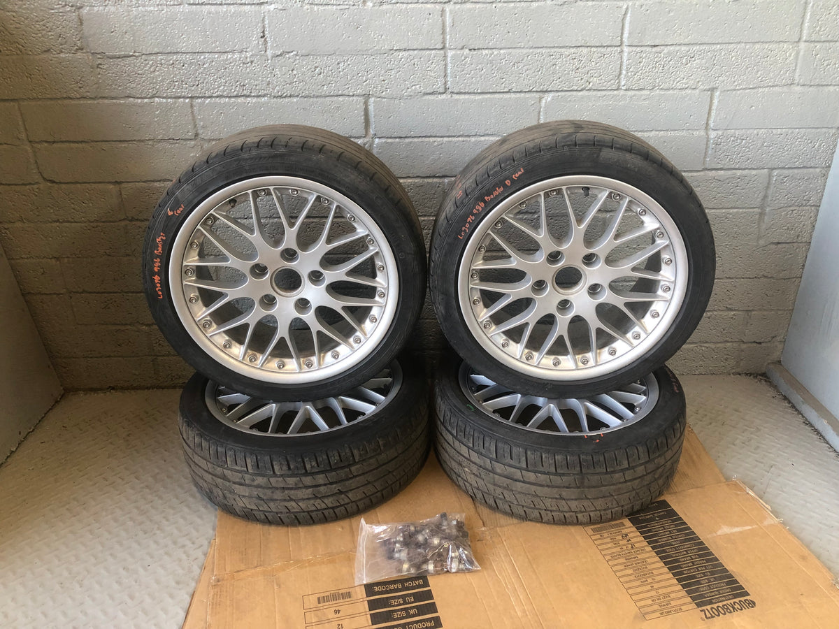 Porsche Boxster 986 BBS Classic II Alloy Wheels Tyres 18" x 4 1996 to 2004