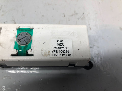 Freelander 1 Clock Digital Display YFB100380 Land Rover 2001 to 2006