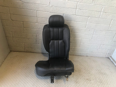 Range Rover L322 Leather Seats Black Heated Facelift 2006 to 2009 D01076