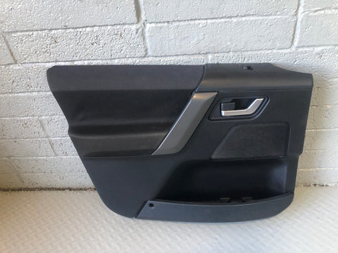 Freelander 2 Door Cards Set of 4 in Black Cloth Land Rover 2006 to 2010 J31076
