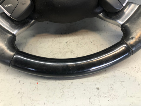 Range Rover L322 Leather Steering Wheel Piano Black Heated 2010 to 2013 L29076