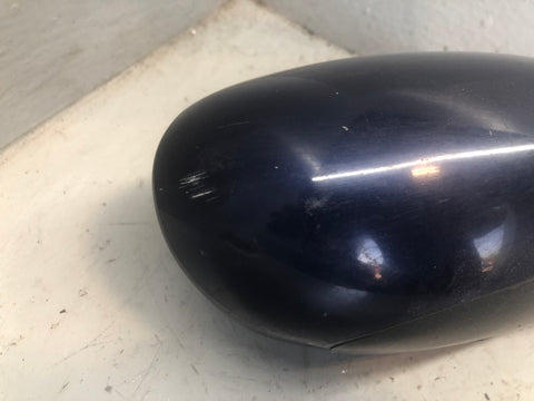 Porsche Boxster 986 Door Mirror Off Side Lapis Blue Metallic 1996 to 2004