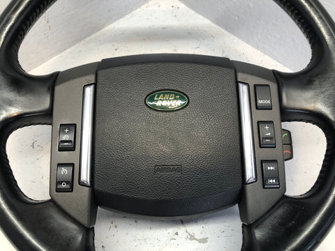 Freelander 2 Steering Wheel Black Leather Multi Function Land Rover D14106