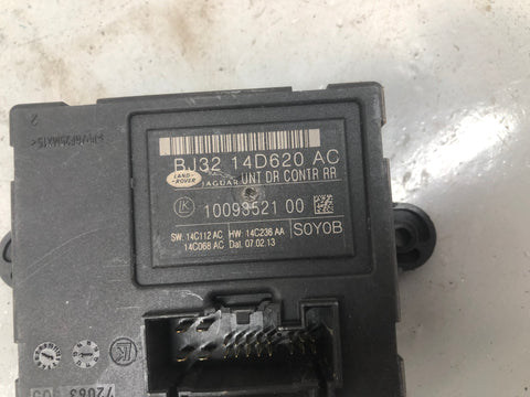 Jaguar XF Rear Door Control Module ECU BJ32 14D620 AC 2007 to 2015