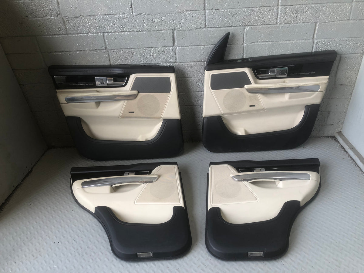 Range Rover Sport Door Cards in Ivory Autobiography L320 2009 to 2013 D16076