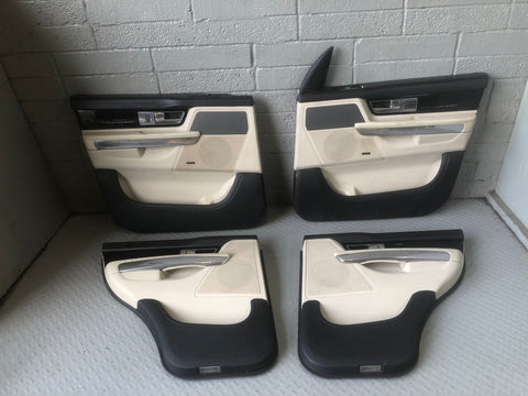 Range Rover Sport Door Cards in Ivory Autobiography L320 2009 to 2013 D16076