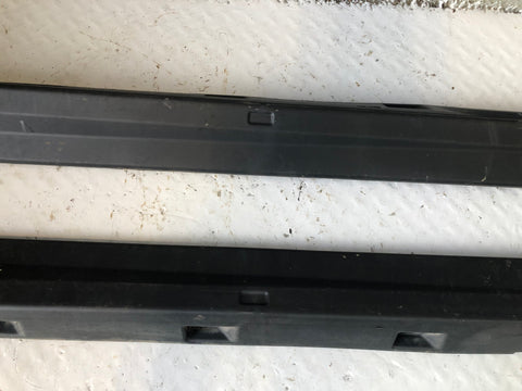Freelander 2 Sill Cover Trims Pair Land Rover 2006 to 2014 Black Plastic D02106