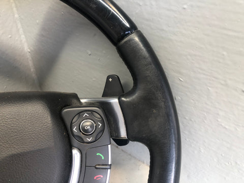 Range Rover L322 Leather Steering Wheel Piano Black Heated 2010 to 2013 L29076