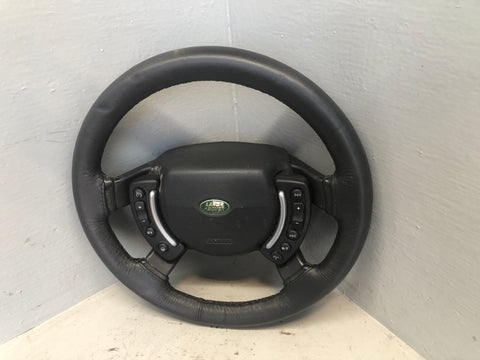 Range Rover L322 Leather Steering Wheel Multi-Function 2002 to 2009 D01076
