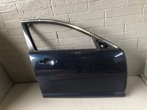 Jaguar XF Front Door Off Side Right Indigo Blue Metallic JJX X250 2007 to 2015