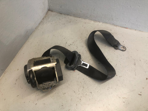 Porsche Boxster 986 Seat Belt Off Side Right in Black 1999 to 2004