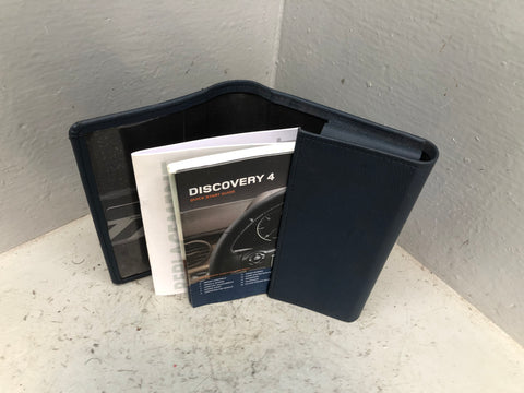 Discovery 4 Handbook User Manual in Wallet Land Rover 2009 to 2014 J23096