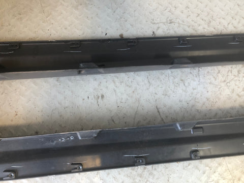 Freelander 2 Sill Cover Trims Pair Land Rover 2006 to 2014 Black Plastic J07076
