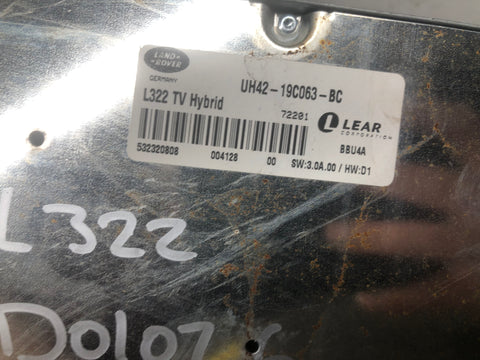 Range Rover L322 TV hybrid Module ECU Land Rover UH42-19C063-BC 2006 to 2009