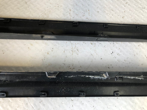 Freelander 2 Sill Cover Trims Pair Land Rover 2006 to 2014 Black Plastic D02106