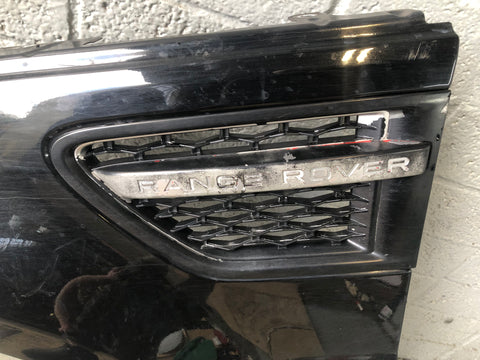 Range Rover Sport Wing Near Side Front Santorini Black L320 2009 to 2013 D16076