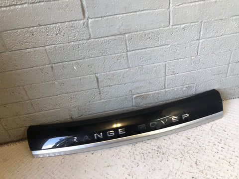 Range Rover Sport Tailgate Trim Autobiography Santorini Black L320 2011 to 2013