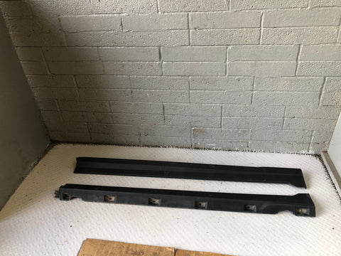 Freelander 2 Sill Cover Trims Pair Land Rover 2006 to 2014 Black Plastic D02106