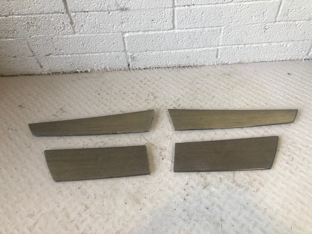 Jaguar XF Door Card Wood Trim Covers Set in Rich Oak X250 2011 to 2015