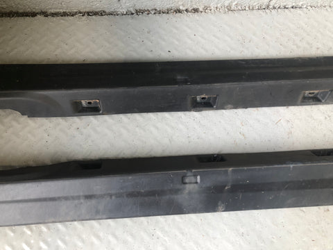 Freelander 2 Sill Cover Trims Pair Land Rover 2006 to 2014 Black Plastic D08066