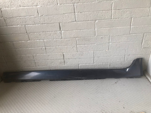 Jaguar XF Sill Cover Trims Pair X250 Indigo Blue Metallic 2008 to 2015 L26066