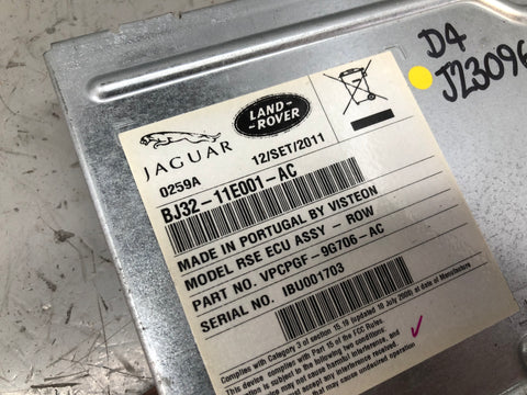 Discovery 4 Entertainment Module BJ32-11E001-AC Land Rover 2010 to 2016