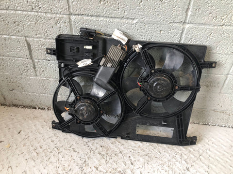 Freelander 1 Fans Twin Main Engine Cooling TD4 2.0 Land Rover 2001 to 2006