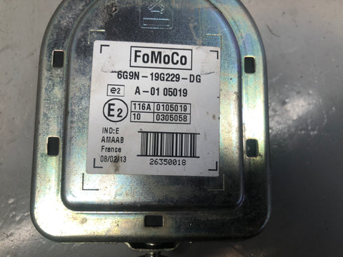 Freelander 2 Alarm Siren Anti-Theft 6G9N-19G229-DG Land Rover 2006 to 2014
