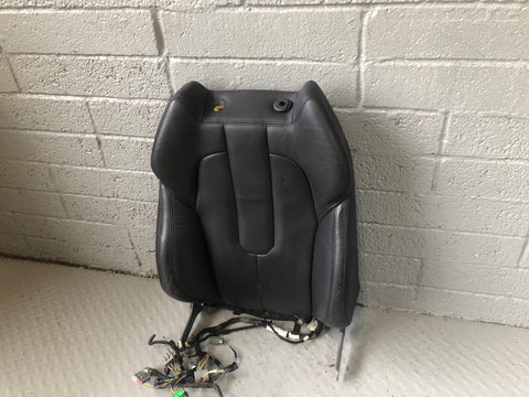 Range Rover Evoque Seat Back Front Off Side Leather Black 3 Door 2011 to 2015