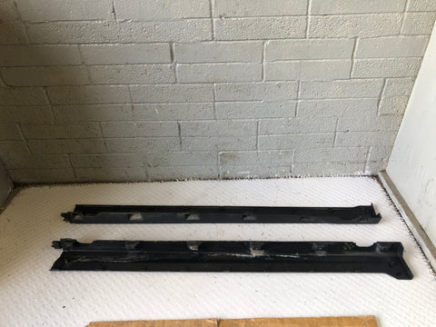 Freelander 2 Sill Cover Trims Pair Land Rover 2006 to 2014 Black Plastic D02106