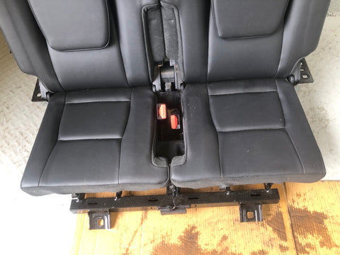 Discovery Sport Rear 3rd Row Seats Pair Black Leather L550 Land Rover L15066