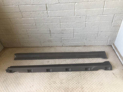 Freelander 2 Sill Cover Trims Pair Land Rover 2006 to 2014 Black Plastic J07076