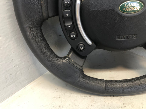 Range Rover L322 Leather Steering Wheel Multi-Function 2002 to 2009 D01076