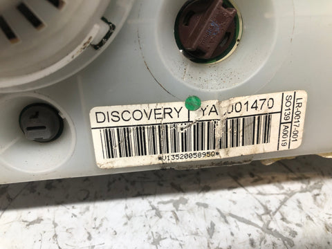 Discovery 2 TD5 Instrument Cluster Auto YAC001470 Land Rover 2002 to 2004