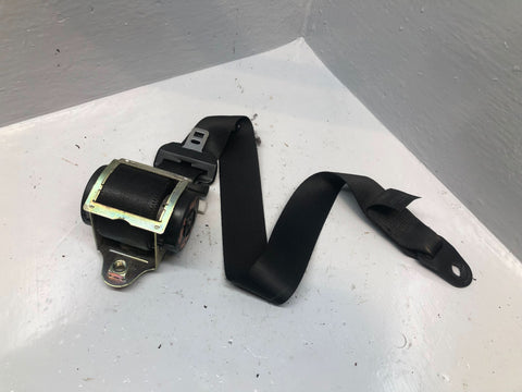 Freelander 1 Seat Belt Off Side Front in Black 5 Door Land Rover 1998 to 2006