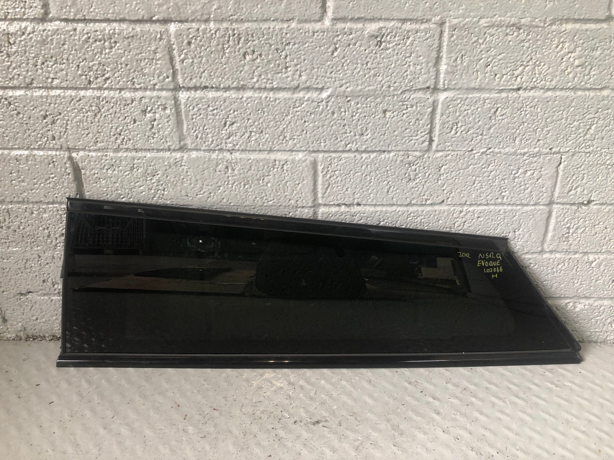 Range Rover Evoque Glass Rear Quarter Window Near Side 2011 to 2018 3 Door