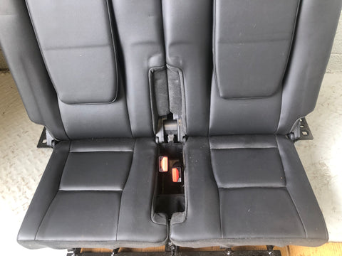 Discovery Sport Rear 3rd Row Seats Pair Black Leather L550 Land Rover L15066