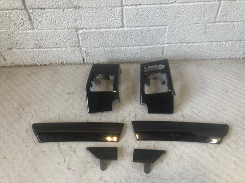 Range Rover L322 6 Piece Trim Dashboard Finisher Kit in Piano Gloss Black D01076