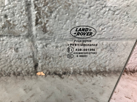 Range Rover L322 Window Glass Double Glazed Near Side Front 2006 to 2012
