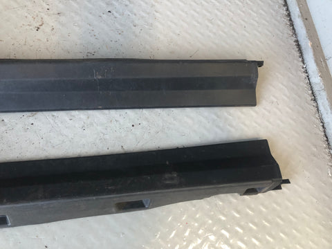Freelander 2 Sill Cover Trims Pair Land Rover 2006 to 2014 Black Plastic L05086
