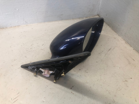 Porsche Boxster 986 Door Mirror Off Side Lapis Blue Metallic 1996 to 2004