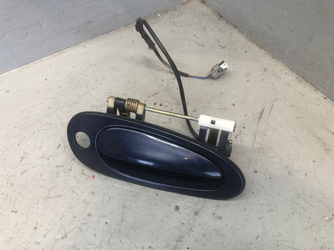 Porsche Boxster 986 Door Handle Exterior Right Lapis Blue Metallic 1996 to 2004