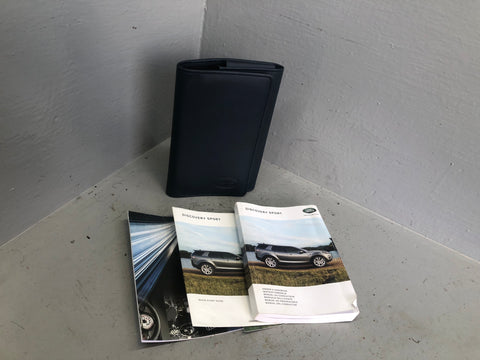 Discovery Sport Handbook Manual in Wallet L550 Land Rover 2014 to 2019 L12086