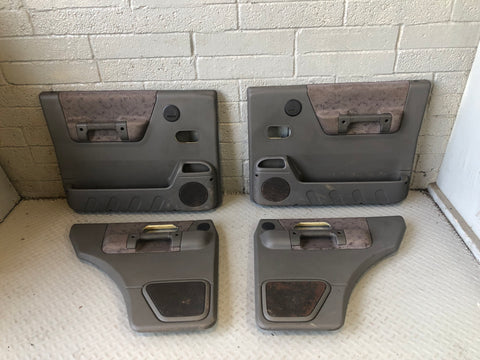 Discovery 2 Door Cards Set of x 4 Grey Land Rover 1998 to 2004 L20076