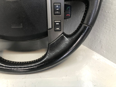 Steering Wheel Multi Function Leather Black Discovery 3 Range Rover Sport K02066