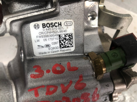Bosch Injector Fuel Pump High Pressure 3.0 TDV6 FW939B395AB Land Rover L319 L405