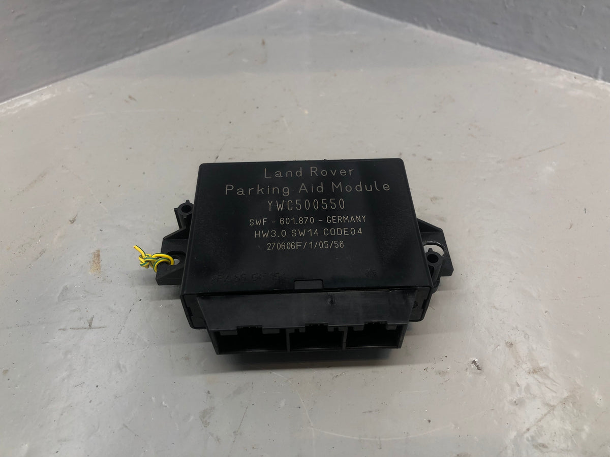 Discovery 3 Parking Aid Module ECU YWC500550 with Buzzer Land Rover 2004 to 2009
