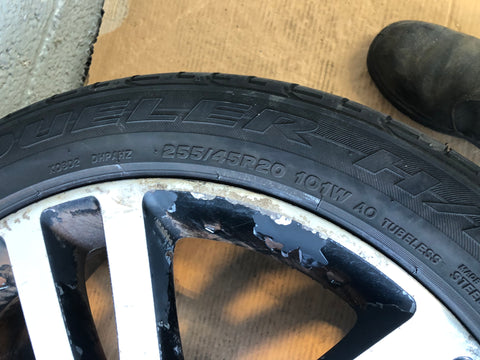 Discovery 4 Alloy Wheels and Tyres Landmark 255/45R20 x 4 Land Rover J23096